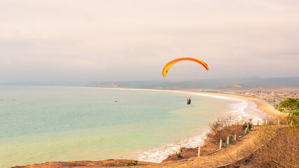 Parapente, San Pedro, Ecuador