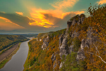 Sächsische Schweiz ist ein einmaliges Naturwunder in
Deutschland
