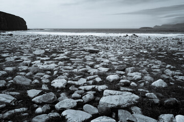 Rocks on the beach at Achill Island, Rep of Ireland