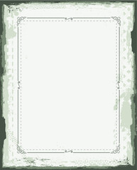 Obraz premium Set of Grunge Black and White Frames . textured rectangles for image