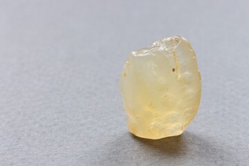 Delicate transparent carnelian
