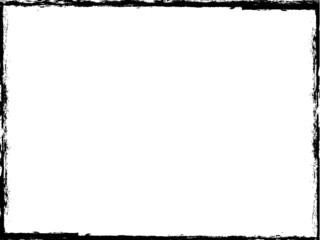 Set of Grunge Black and White Frames . textured rectangles for image