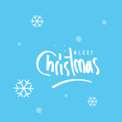 Merry Christmas illustration design, usable for banners, greeting cards, gifts etc.
