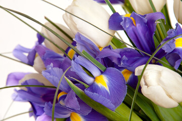 bouquet of irises