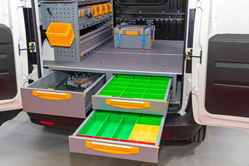 Mobile Workshop Drawers Minivan