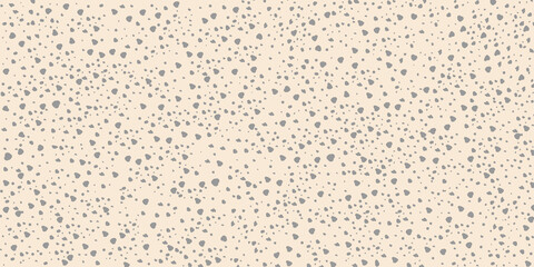 Abstract vector illustration in trending colors. Little grey spots on a champagne background.