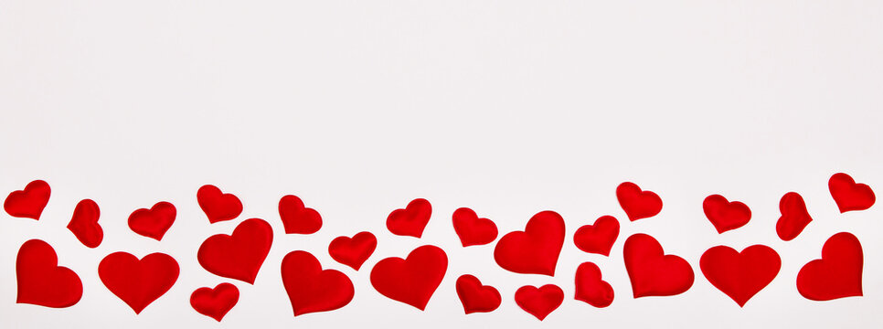 Red Hearts Background