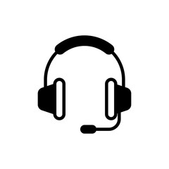 Headphone Vector Icon Style Illustration. EPS 10 File