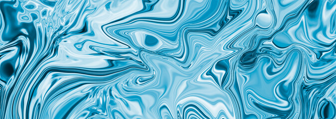 creative bright canvas. convex shiny surface. wrapping paper. turquoise metal background. water texture