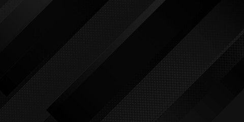 Black abstract background with dark concept. Vector Illustration. Suit for social media post story and presentation template.