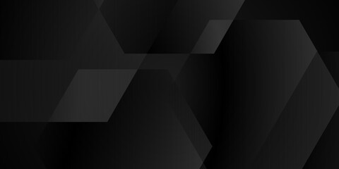 Obraz premium Dark deep black dynamic abstract vector background with diagonal lines. Modern creative halftone premium gradient. 3d cover of business presentation banner for sale event night party. Soft shadow dots