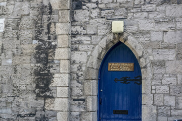 entrance to the church