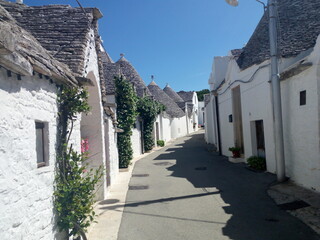 Una via di Alberobello
