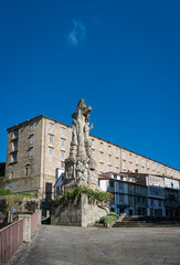 Monument to Francis of Assisi in Santiago de Compostela, Spain