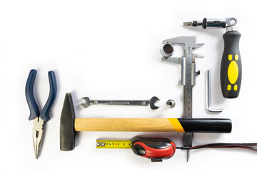 Tools for construction and household repairs.