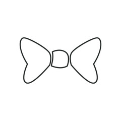 male bowtie icon vector design