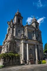 Fototapeta na wymiar Church in Santiago de Compostela, Spain