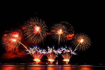 Fireworks Festival in Pattaya 2020, Thailand