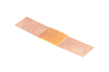 Medical patch plaster isolated on the white