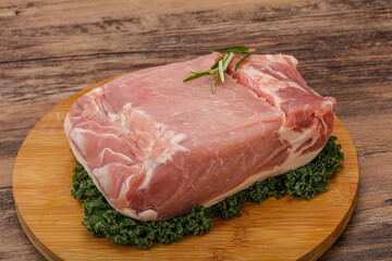 Pork meat piece for cooking