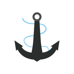 sea anchor icon vector design