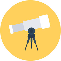 Telescope Vector Icon