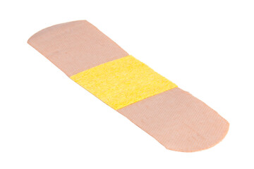 Medical patch plaster isolated on the white