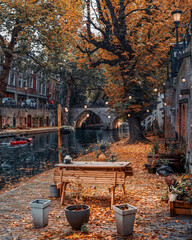 Utrecht Canals - Autumn Vibes - holland