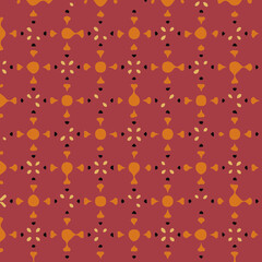 seamless pattern with hearts