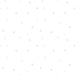 watercolor seamless pattern christmas snow