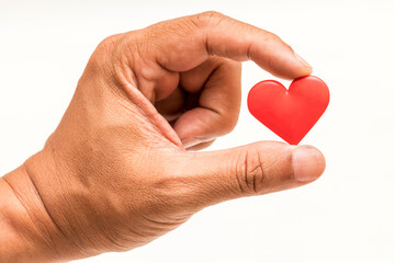 Little Heart in hand of old man. heart disease, Heart Disease Prevention, Health care
