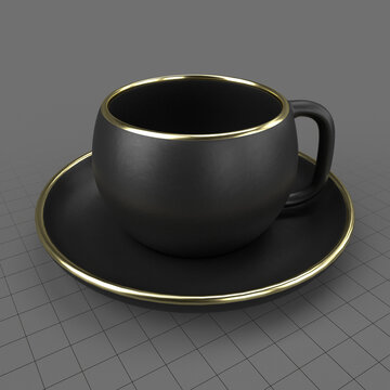 Espresso cup and saucer 1