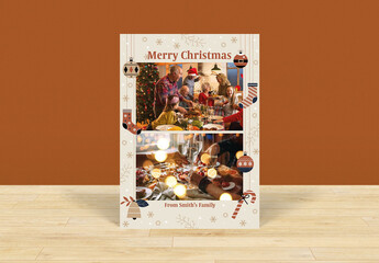 Greeting Cards Christmas Layout 1