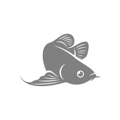 Arowana fish logo vector template, Creative Arowana fish logo design concepts, icon symbol, illustration
