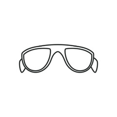 Fototapeta premium fashion glasses icon vector design