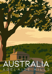 Australia Vector Illustration Background