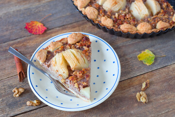 Apfel-Nuss-Tarte	