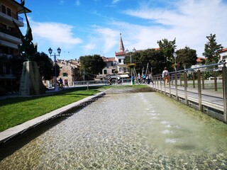 Bibione Altstadt und Strand