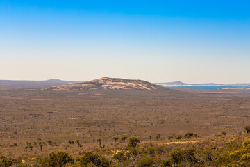 Look into the Cape Le Grand National Park from Top of Frenchman's Peak, Western Australia