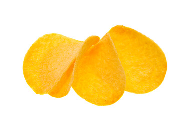 Naklejka na ściany i meble potato chips isolated