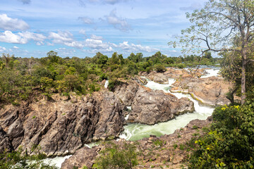 Cascades à Don Khone, Laos