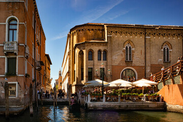 Naklejka premium venice, italy in summer after covid19 