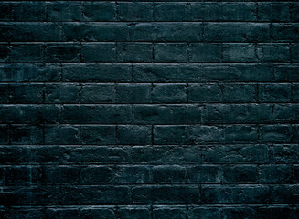 Dark brick texture wall background.