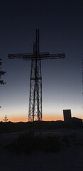 Fototapeta premium power station at sunset