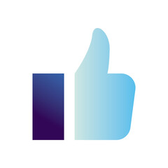 thumb up icon vector design