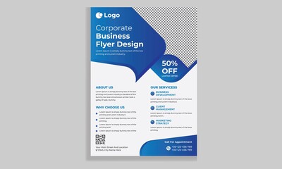 Corporate Business Flyer Design Template