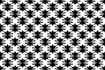 seamless abstract geometric black and white pattern-19a1a