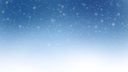 Abstract Backgrounds snow on blue backgrounds , illustration Background