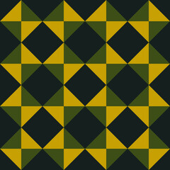 Diamonds, rhombuses, triangles seamless pattern. Geometric image. Ethnic ornate. Folk ornament. Tribal wallpaper. Geometrical background. Retro motif backdrop. Ethnical textile print. Abstract vector.