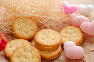 クラッカーサンド　チーズ